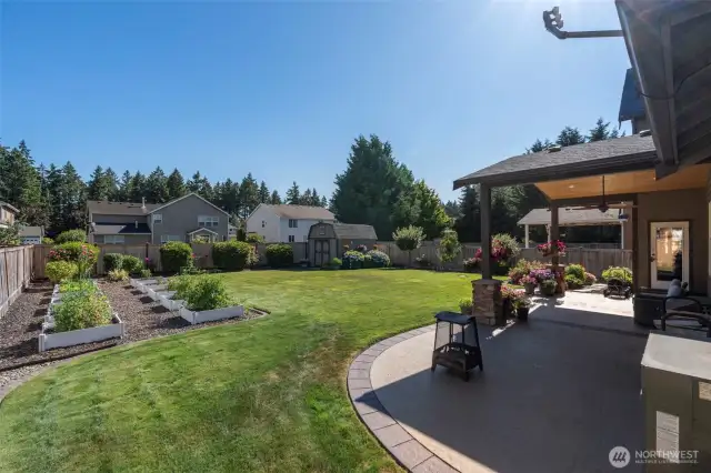 Sprinkler system in front and back yard to keep your lawn looking great