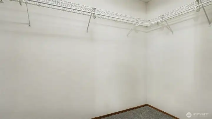 Primary Walk in Closet