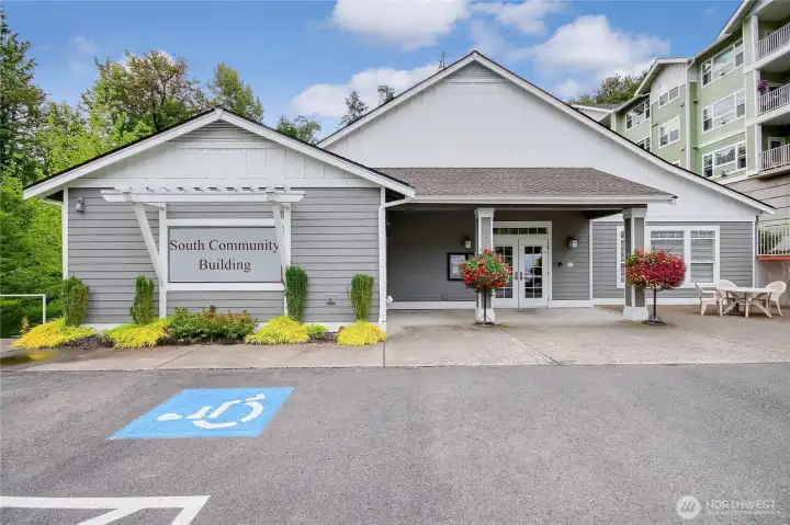 South Community Building located in Forest Village -used for Communiversity classes, activities, & Meeting Hall.