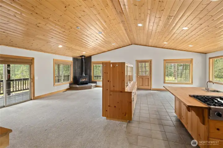 Great room / living room kitchen