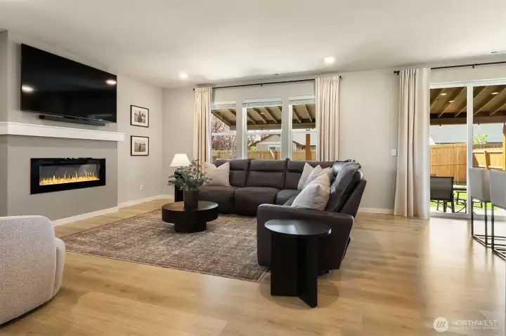 Open concept where the Outdoor Patio beckons