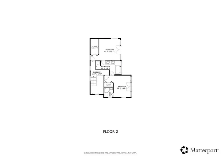 2nd Floor (studio not shown) 2nd Floor (studio not shown)