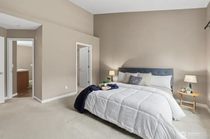Primary bedroom on the main floor