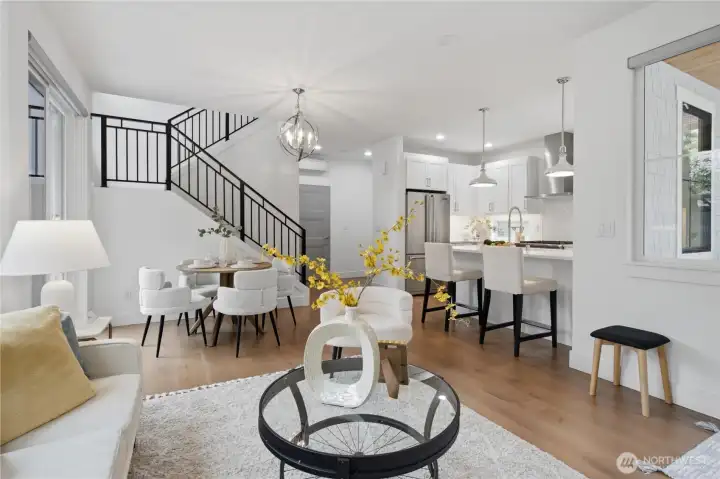 Open floor plan. Open floor plan.