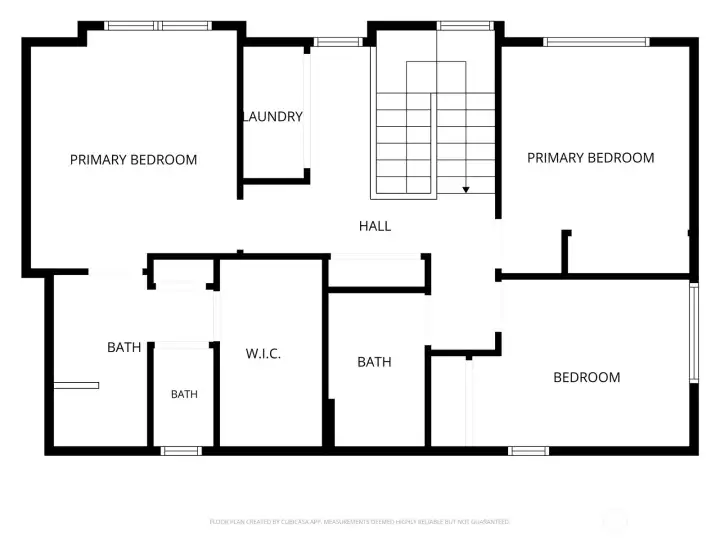 Floor Plan - upper level. Floor Plan - upper level.