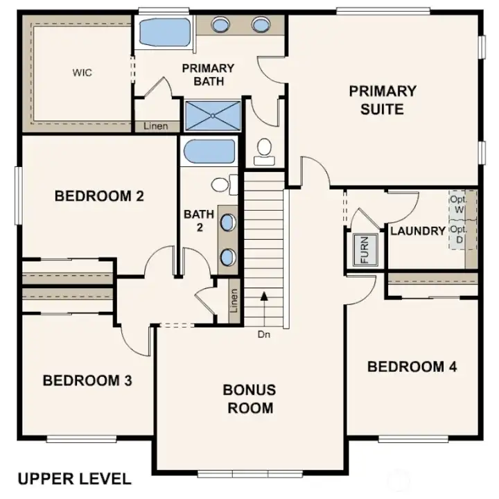 Floor Plan - Second Level Floor Plan - Second Level