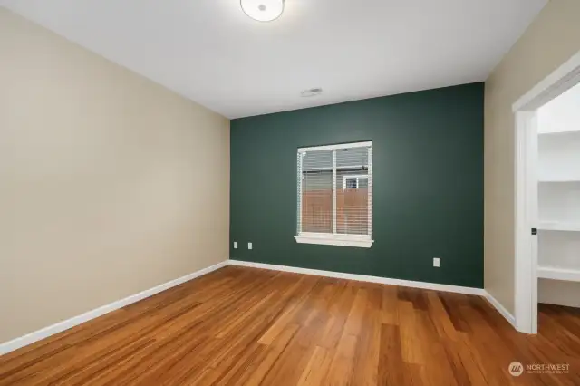 Ensuite Bedroom #2 with's own 3/4 bath and walk in closet.