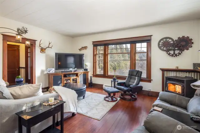 Beautiful hardwood floors throughout home