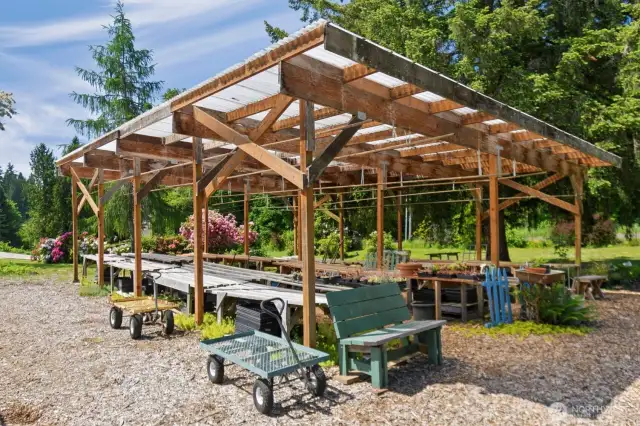 Shade Pergola for Shade Plants