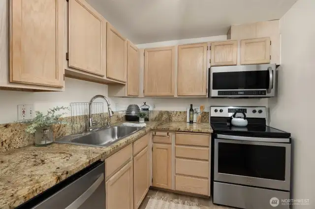 Update kitchen with granite countertops