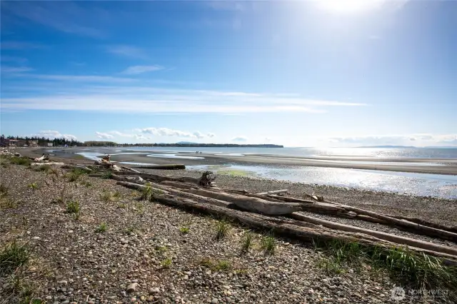 This beach is directly across from Mariners Cove!