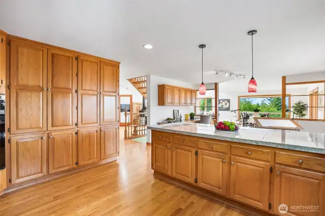 Plenty of pantry space!