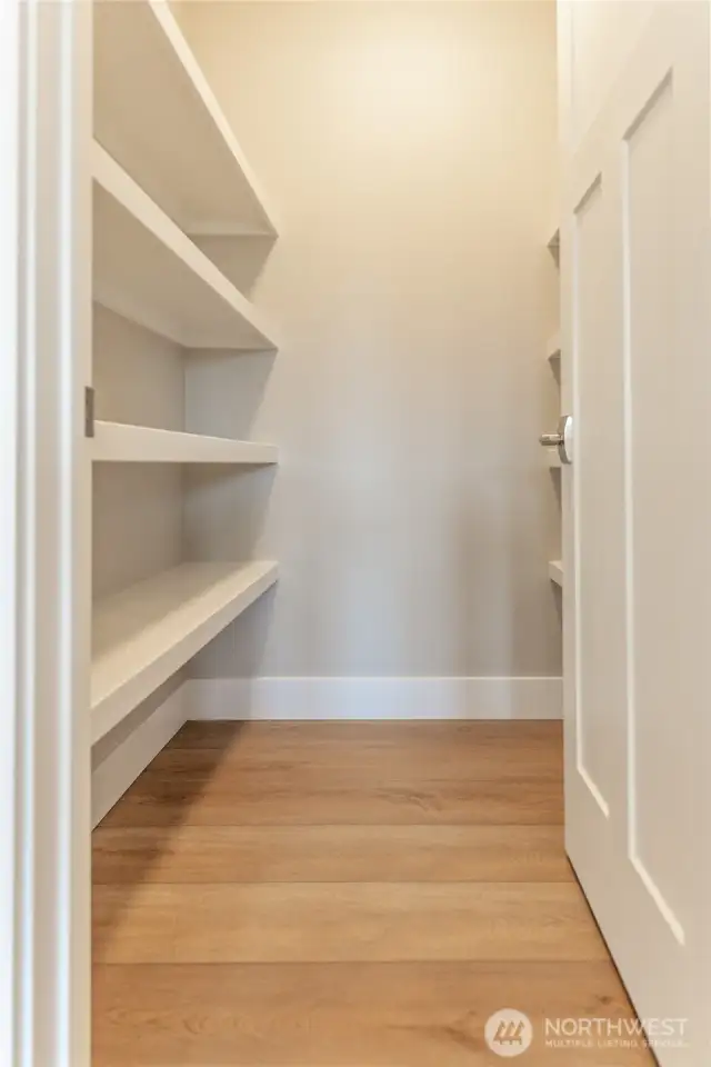 Large storage/2nd pantry area off of living room