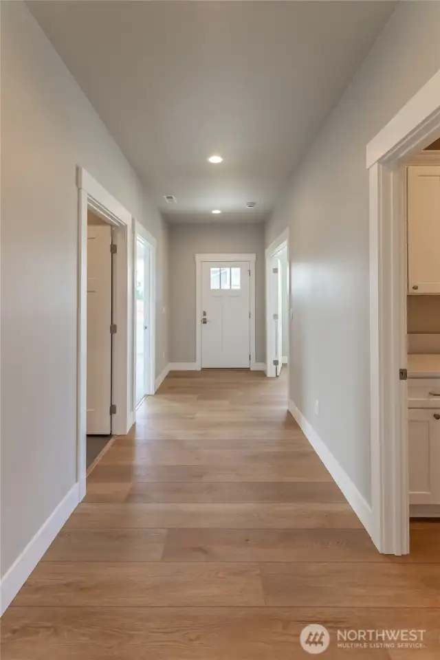 Front hallway view