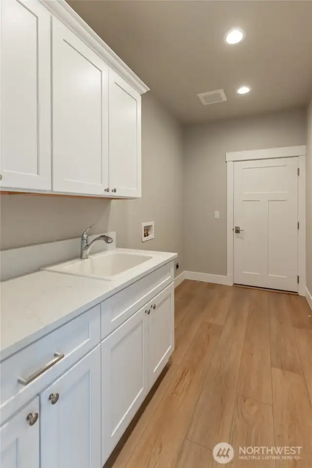 Laundry area