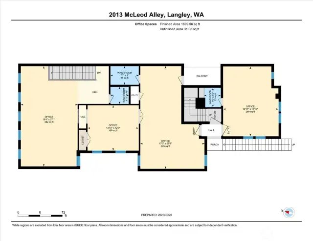 Additional office space on 2nd floor, no photo for privacy reasons.