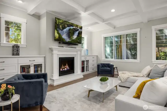 Enjoy family and friends in this elegant and spacious great room.