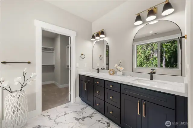 Master bathroom