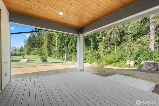 Covered deck