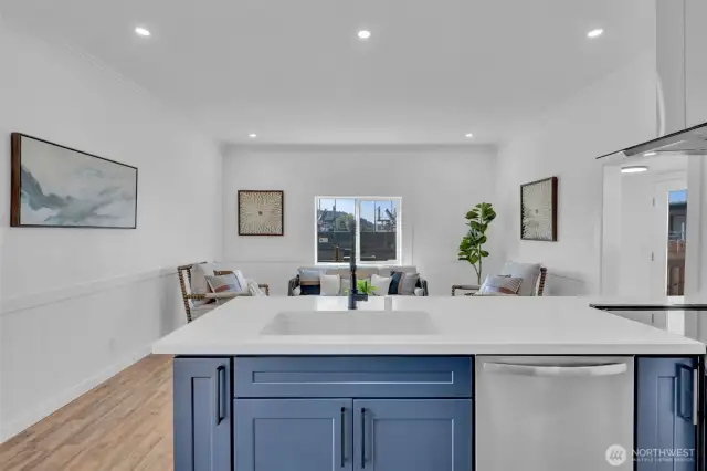 Great use of space with this open concept