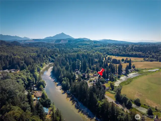 South Fork of the Stillaguamish River south-ish view