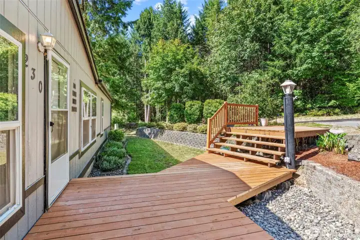 Brand New Entry Decking