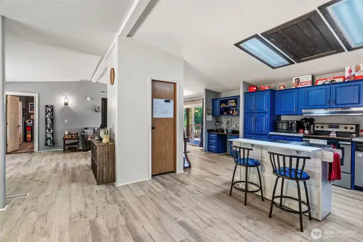 Pantry Storage off Kitchen