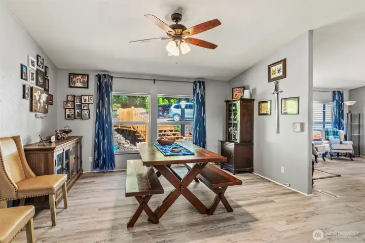 Spacious Dining Room