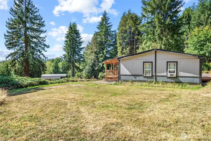 Almost one acre lot