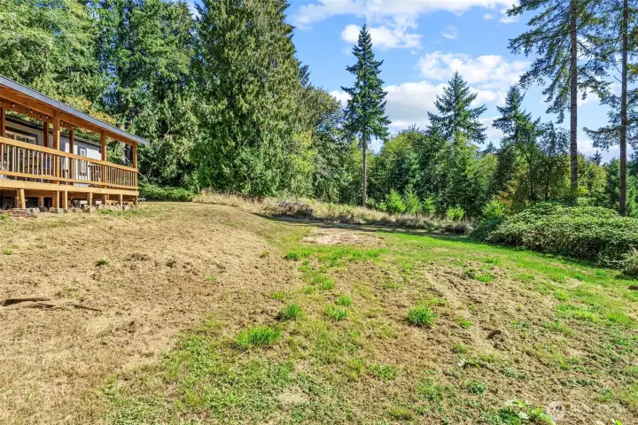 Yard Space off Large Rear Deck
