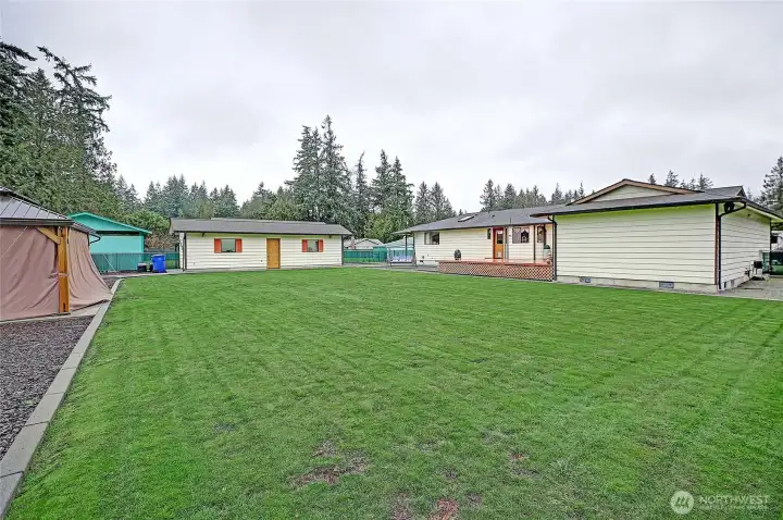 Owners say they have the best sunny lot in Lake Ketchum..