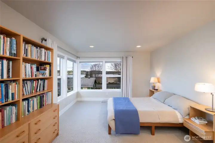 Primary Bedroom with view