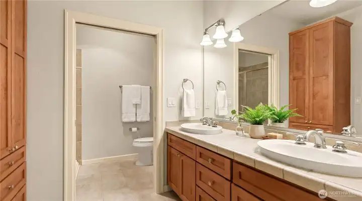 Primary suite bathroom