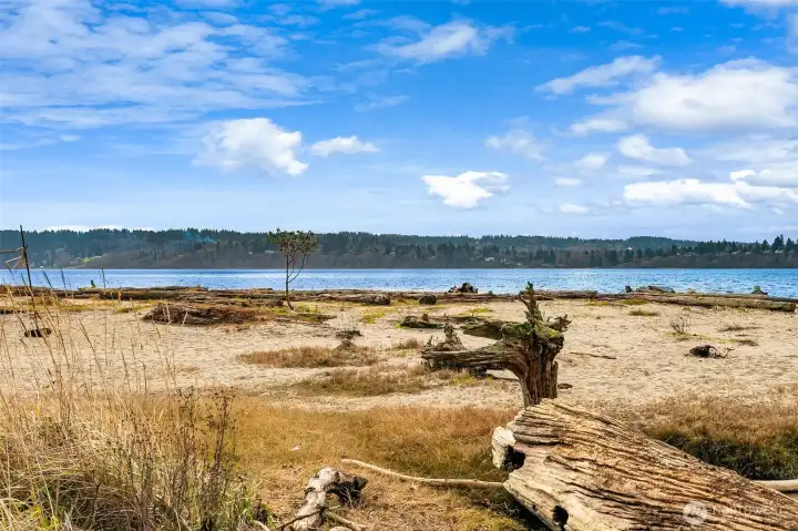 A beautiful spot to enjoy beachcombing, lounging, bird-watching, cold-plunging or ...