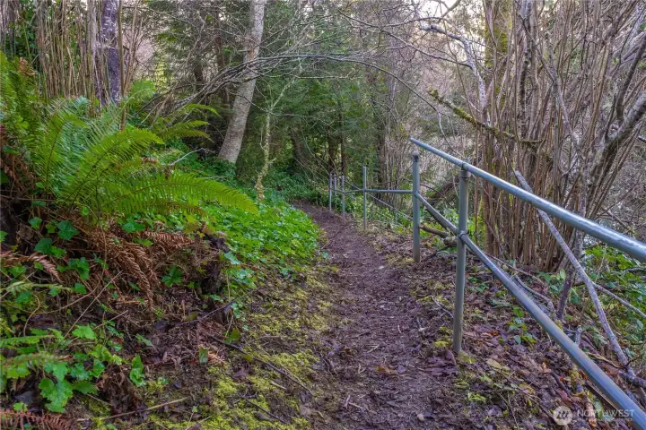Trail to the Private Neighborhood Beach