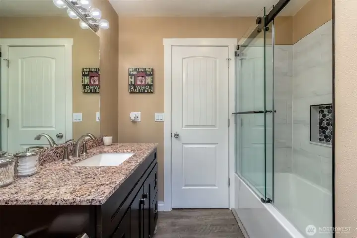 Updated main floor bathroom