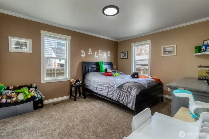 Large main floor bedroom