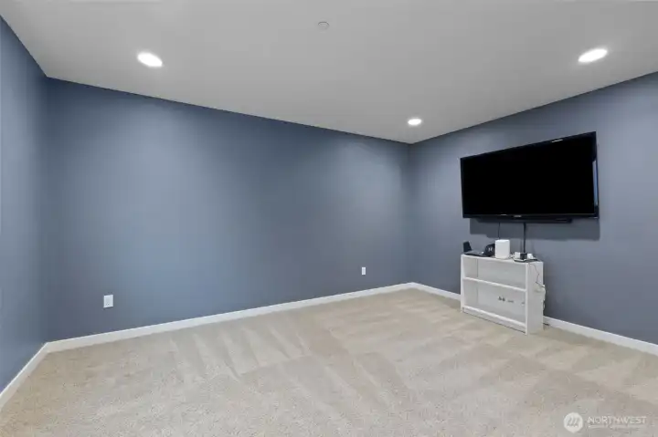 Large bonus room with attached Large TV