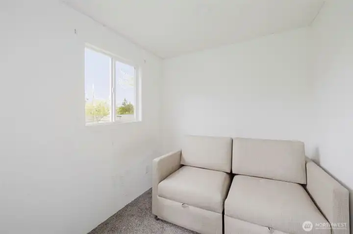 Outbuilding with drywall & electricity.