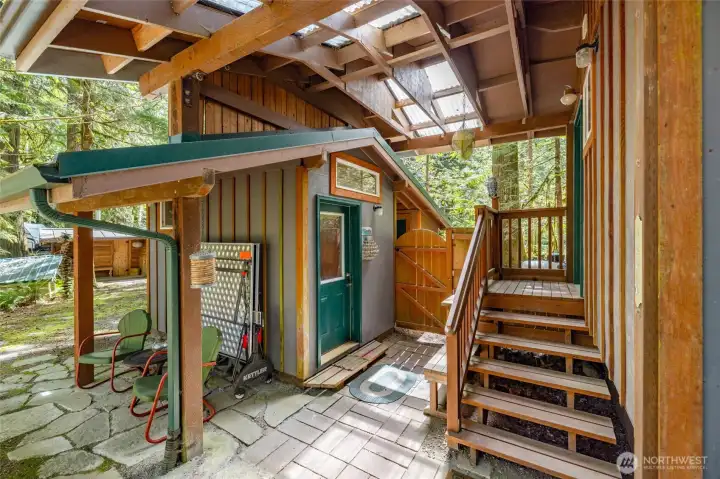 Breezeway to Additional Sleeping Area