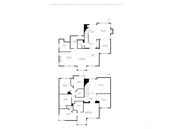 Floor Plan of both levels