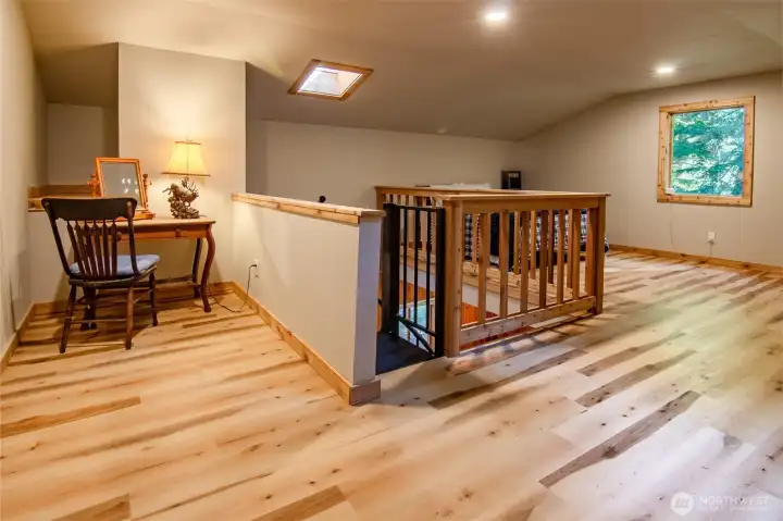 So much room upstairs!