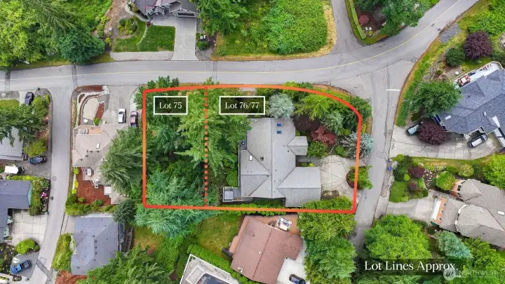Lots must sell together. Depending on lender, may require 2 contracts. Contact Listing Agent for details!