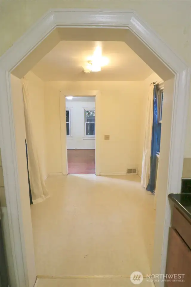 Flex Room From Kitchen