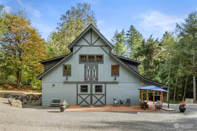 Enjoy the solitude of a pastoral 5 acre parcel, boasting a 3,200 sq ft classic barn.