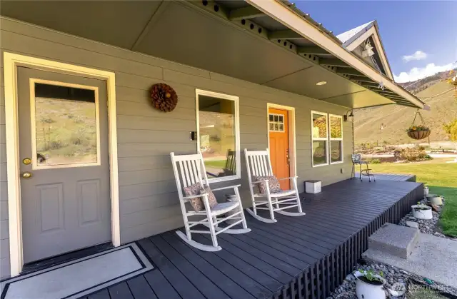 Front deck