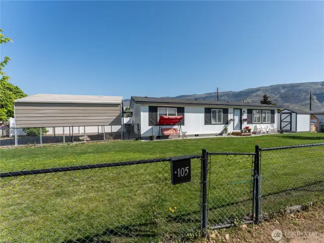 Fully Fenced Yard