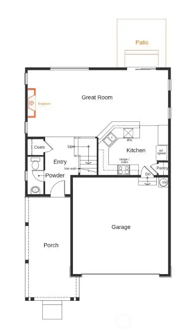 Floor Plan Level 1