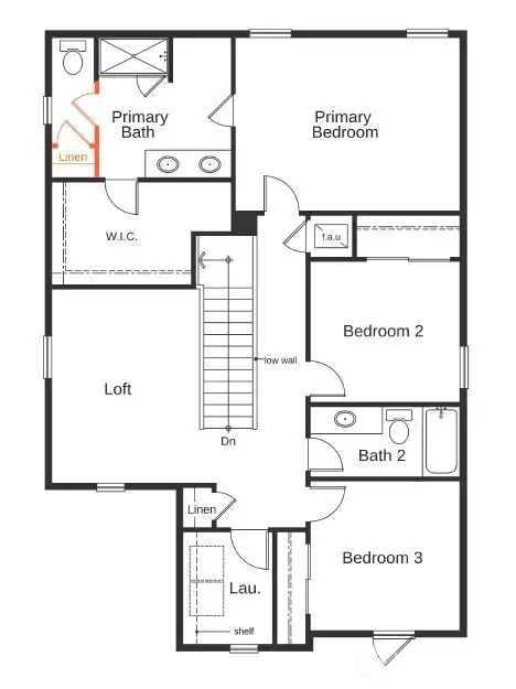 Floor Plan Level 2