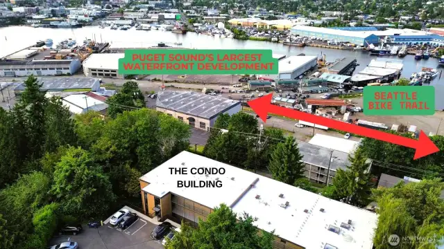 Because the bicycle room is located on the lower level with rear access, it offers direct and easy connection to Nickerson Street, the nearby bike trail, and waterfront access for rowing!